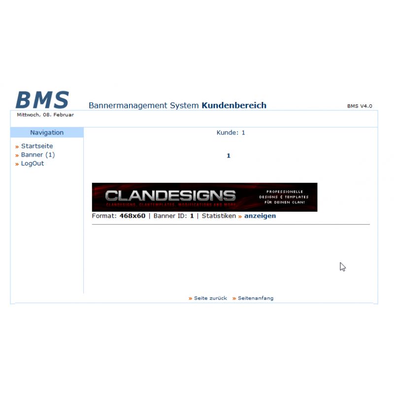 Banner Management System V4 Banner Management System V4