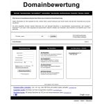 Domainbewertung Script + Newsletter Anbindung